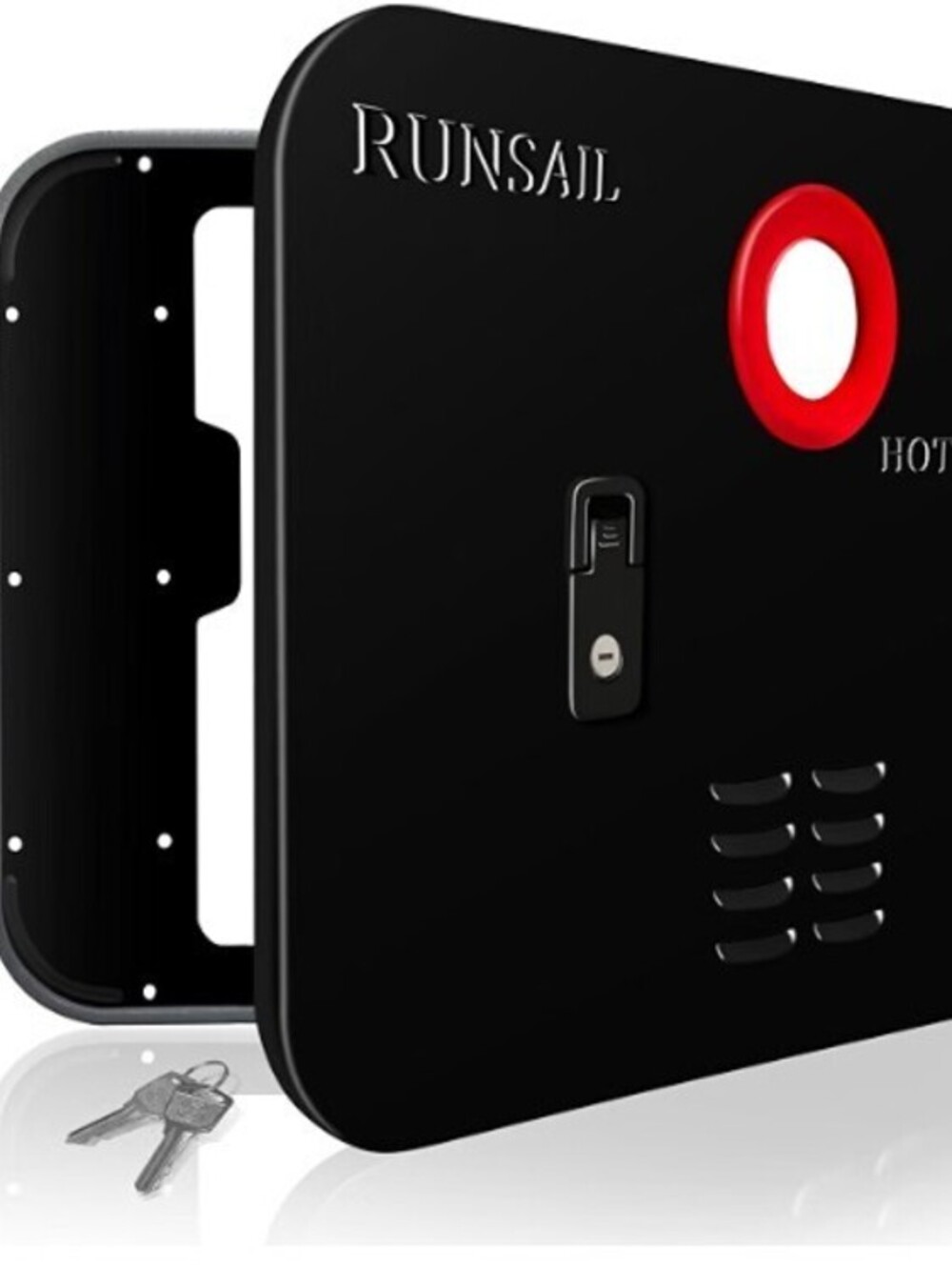 BRAND NEW: RUNSAIL® RV Tankless Water Heater Door, 15 x 18 Inches Black